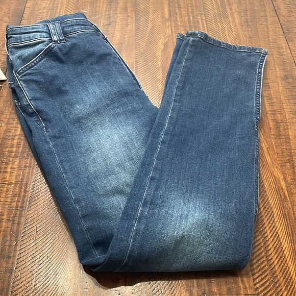 ANTHROPOLOGIE Pilcro Split Seam Denim Overalls - Picture 6 of 10